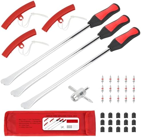 38 PCS Tire Spoons Tool Set, Premium Tire Irons Tire Changing Kit by Unknown