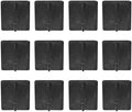 12PK Rubber Tire Cleats Tie Down Blocks by MegaCargoControl