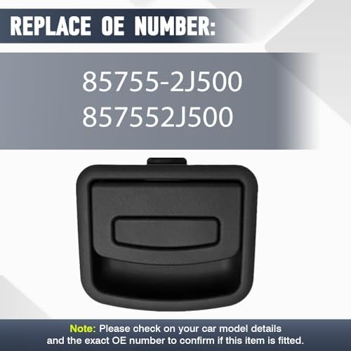 Riloer Trunk Cover Bottom Mat Handle Replacement 85755-2J500 857552J500 - Image 5