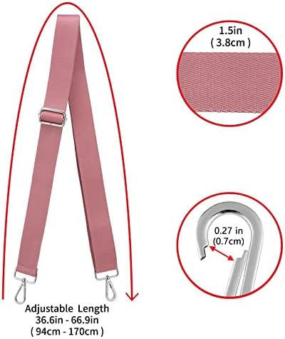 ZOOEASS Wide Shoulder Strap, Adjustable Replacement Belt Crossbody Canvas Bag - Image 3