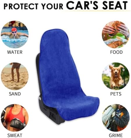 Waterproof 2 Pack Car Seat Cover Universal Fits Car Sweat Towel - Image 7