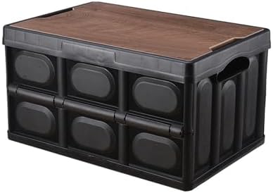 Plastic Collapsible Trunk Organizer Box, Camping Crate - Image 5