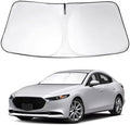 Windshield Sun Shade Sunshade for 2019-2024 2025 2026 Mazda 3 by LHFLIVE