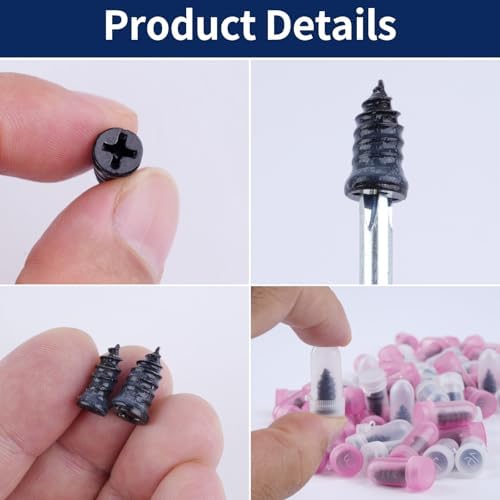 Tire Repair Screws 70 Pcs, Screw-In Tire Plugs Screw Type - Image 4