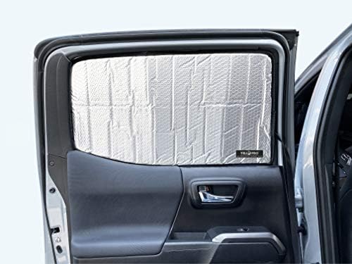 Rear Side 2nd Row Sunshade fits 2016-2023 Toyota Tacoma, Double Cab - Image 4