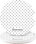 Cute Fashion Polka Dot Car Coasters 2 Pack by Watbro