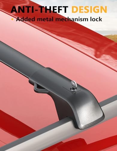 Lockable 300lbs Lockable Roof Rack Cross Bars - Image 4