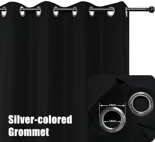 BONZER Extra Wide Waterproof Outdoor Curtains - Image 2