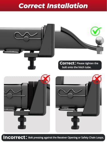 Anti-Rattle Hitch Clamp, 2 Inch Hitch Stabilizer - Image 5
