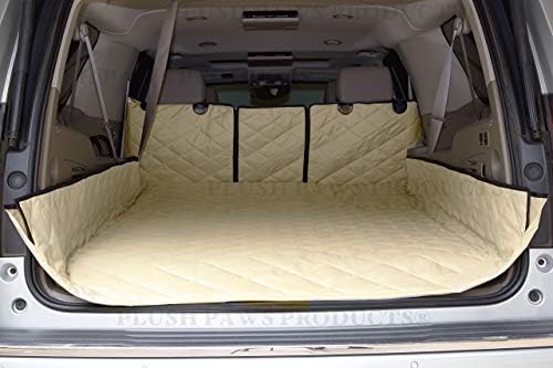 Plush Paws Products Premium Cargo Liner Protector & Bumper Flaps | Washable & - Image 2