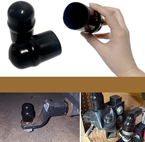 RV Trailer Hitch Ball Cover, Waterproof Heavy Duty Towball Protect Cap - Image 4
