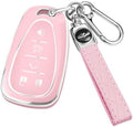 for Chevy Key Fob Cover, 5 Buttons TPU Key Cover by CARKEYCOVERforKERHXLE