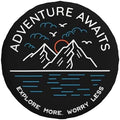 Adventure Awaits Spare Tire Cover Wheel Protectors Weatherproof Universal Wheel by Unknown