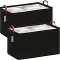Hinwo 70L Extra Large Canvas Storage Bin by Hinwo