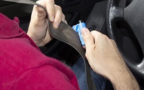 resqme The Original Emergency Keychain Car Escape Tool, 2-in-1 Seatbelt Cutter - Image 3
