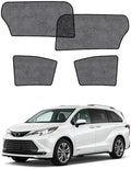 Car Window Shades for Toyota Sienna, UV & Heat Blocker, Privacy Protection for by Unknown