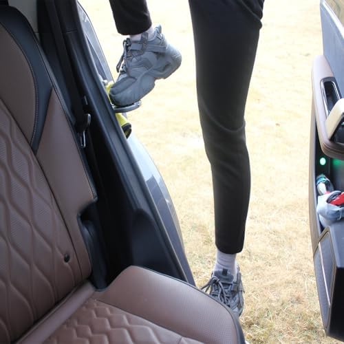 Universal Car Door Step, Foldable Door Latch Step Stand Pedal Car Door Latch - Image 5