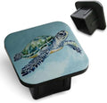 Hitch Receiver Cover 2" Watercolor Sea Turtle Trailer Hitch Cover Tube Cap by Unknown