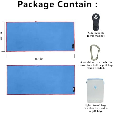 4Monster Golf Towels 2-Pack - Image 4