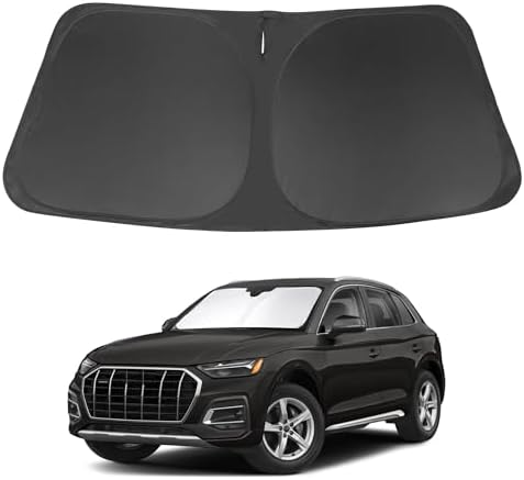 Windshield Sun Shade for 2018-2024 2025 2026 Audi Q5 Accessories by LHFLIVE