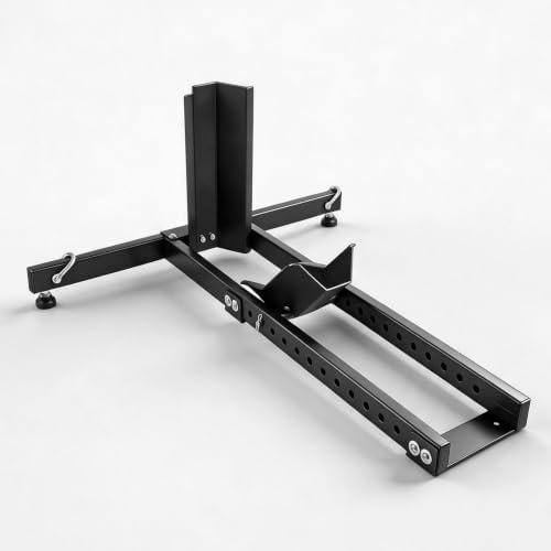 Jack Boss 1800lbs Motorcycle Wheel Chock Stand, Wide Range 2.36" to 5.5" by JACKBOSS