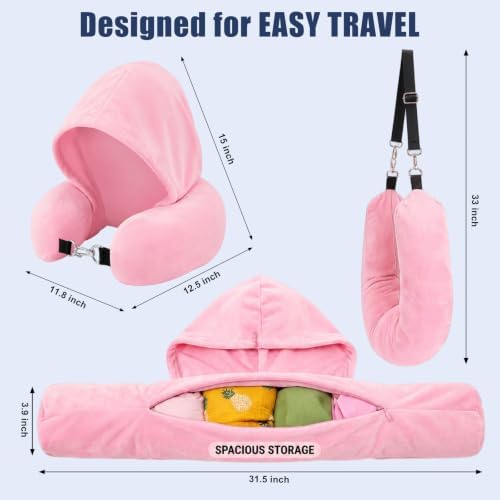 Stuffable Travel Neck Pillow - Image 2