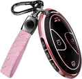 Lucrum Compatible with Hyundai Key Fob Cover & Keychain by Lucrum
