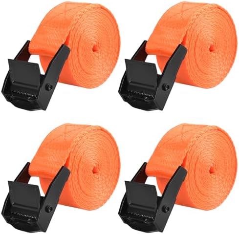 TRIWONDER Cinch Tie Down Strap Lashing Straps Heavy Duty Nylon Straps by TRIWONDER