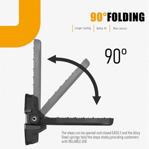 Large Folding Step for Truck Trailer RV Camper Boat Buses Van - Image 3
