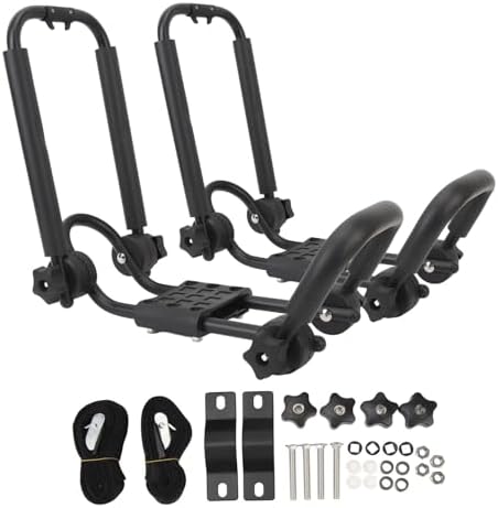 Universal Foldable Canoe Car Roof Rack J Bar Kayak Roof Rack by Unknown