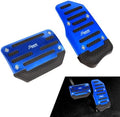 2 PCS Car Non-slip Pedal Pads Set, Alloy Brake Pedal Protectors, Accelerator by Unknown