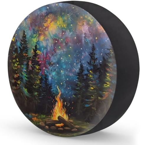 Galaxy Forest Spare Tire Cover Dust-Proof Wheel Protector - Image 2