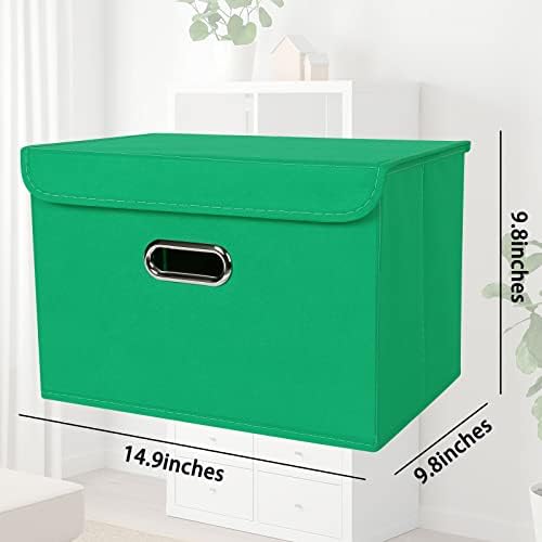 STOREONE Fabric Storage Cube Bins Foldable Organizer Container Collapsible - Image 2