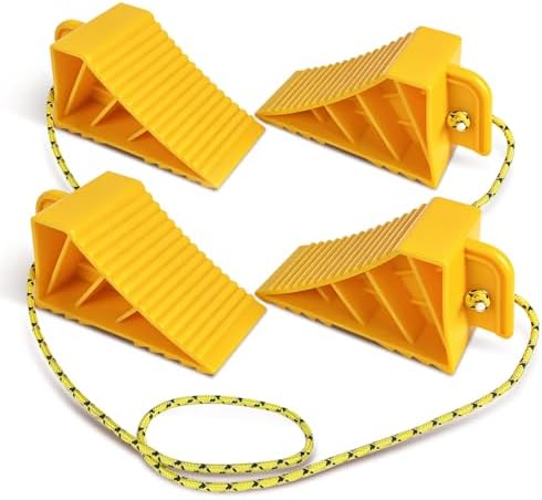 ROBLOCK 4 PCS Wheel Chocks by ROBLOCK