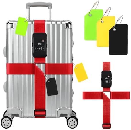 Luggage Straps for Suitcases by Unknown