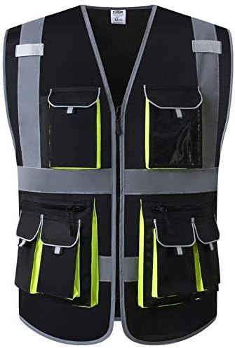 JKSafety Hi Vis Safety Vest for Men Women by JKSafety