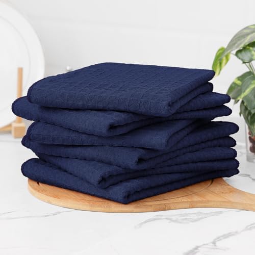 Homaxy Microfiber Waffle Weave Kitchen Towels, 8 Pack - Image 6