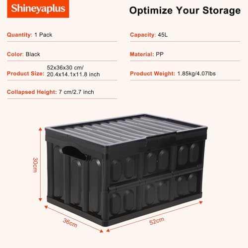 Collapsible Storage Bins, Collapsible Crates Basket - Image 2