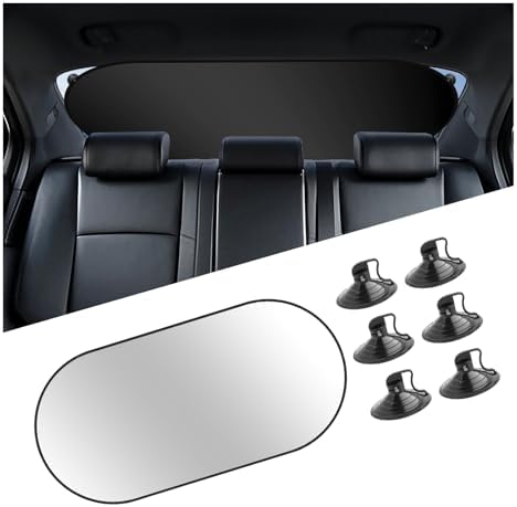 39.37x19.76 Car Rear Window Sun Shade, Foldable Car Window Shades by Unknown