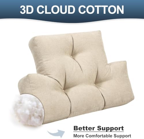 Back Pillow for Recliner Lumbar Support Pillow Soft and Fluffy Back Support - Image 5