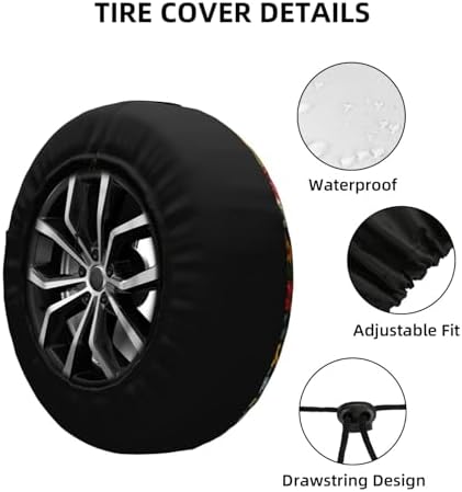 Funny Dog Spare Tire Cover Wheel Protectors - Image 3