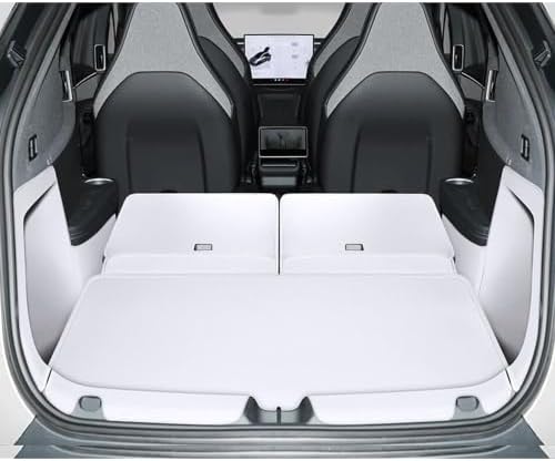 Compatible with 2026 Tesla Model Y L 6 Seater Trunk Mat & Back Seat Cover & by ZYCHUANGYING