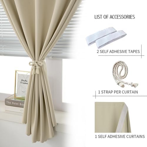 Self Adhesive Portable Blackout Curtains - Image 2