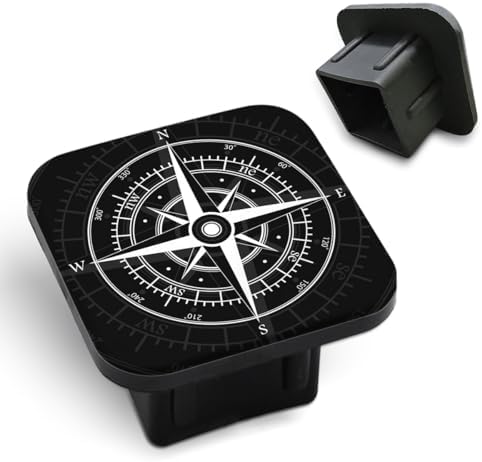 Compass 2X2 Hitch Cover Wind Rose Navigational Nautical Ocean Guide Square Tow by Unknown