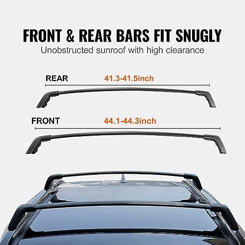 VEVOR Roof Rack Cross Bars, Compatible - Image 3