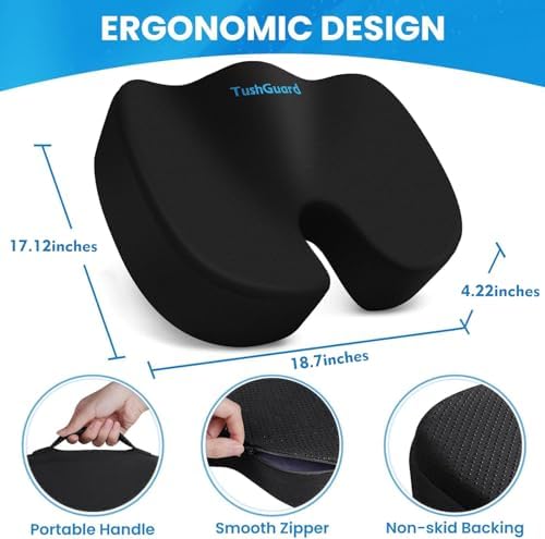 TushGuard Memory Foam Seat Cushion - Image 2