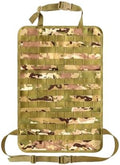 Car Seat Back Organizer, Tactical MOLLE Sag Proof Vehicle Panel Backseat Cover by Unknown