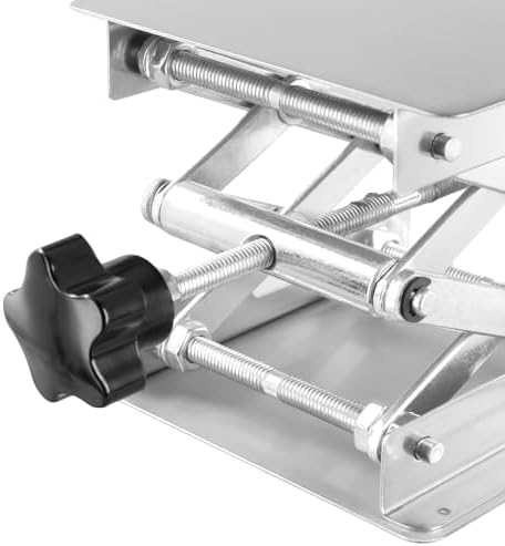 3 PCS 4 x4 Inch Lab Scissors Jack, Stainless Steel Lab Lift Platform, Lab Jack - Image 3