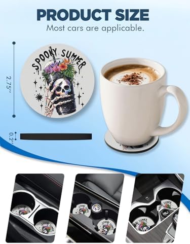WOCOCN Car Coasters for Cup Holders - Image 6