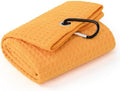 Mile High Life Golf Towel 16x24 inch, Upgraded Large Waffle Weave by MileHighLife